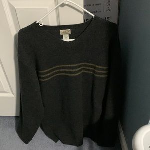Used L.L. Bean V Neck lambswool sweater. Men’s L